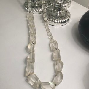 EUC Authentic Diana Broussard Facets Resin Necklace